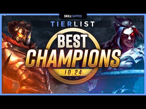 NEW Patch 10.24 CHANGES and TIER LIST for League of Legends - Skill Capped