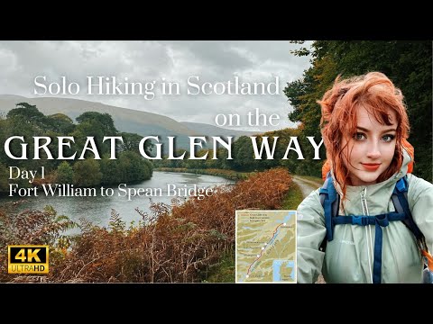 Hiking The Great Glen Way | A Solo Adventure in Scotland | Day 1 (4K)