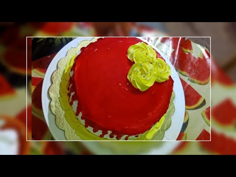 Gel icing cake/Homemade/#shorts#youtubeshorts