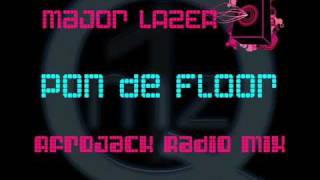 Major Lazer - Pon De Floor (Afrojack Radio Mix)