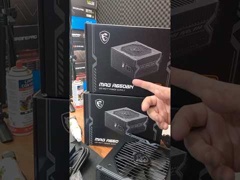 ⚠️ COMPREI DUAS FONTES NOVAS E ELAS NÃO LIGARAM - Fonte MSI MAG A650BN 650W
