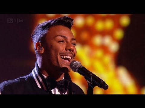 Marcus Collins is a tempting Temptation - The X Factor 2011 Live Semi-Final (Full Version)