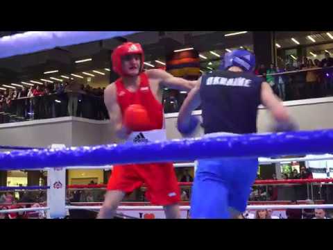 DOMINIK HARWANKOWSKI vs TARAS BONDARCHUK, 56w  Boxing Poland Ukraine 2017 Доминик Харванковски   Т