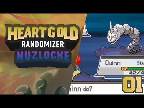 Pokémon Heart Gold Randomizer Nuzlocke Stream Part 1 TAKE 2!!!