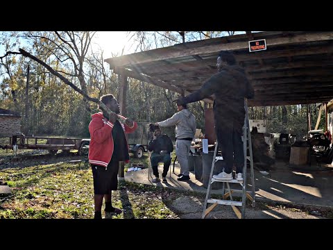 I THREW 6 GUN ON THE ROOF.. 😳