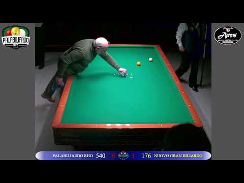 12 Gennaio 2023 - 4 Giornata - Palabiliardo Vs Nuovo Grand Biliardo - Live Dal Palabiliardo Rho