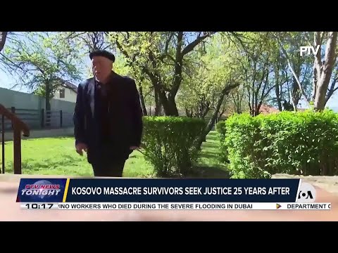 Kosovo massacre survivors seek justice 25 years after