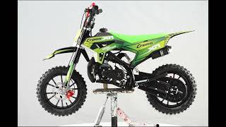 Dirt bike a benzina per bambini 50cc | Beneo Motors CROSS XM Blu | Per bambini di 4-8 anni | Limitat