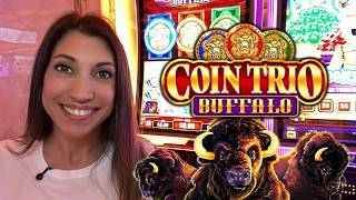 I was STUNNED at This Big Win on Buffalo slot machine 😮