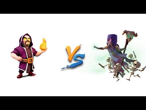 witch vs wizard | clash royale witch vs wizard | which one is better?
