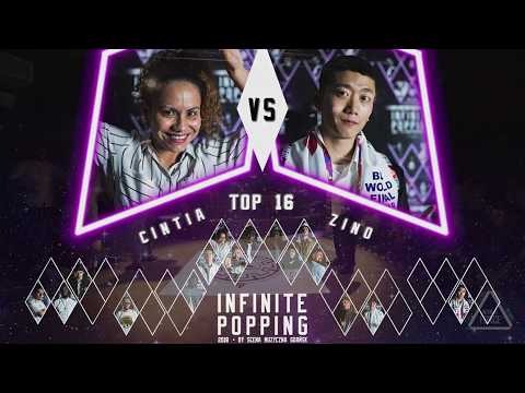 CINTIA vs ZINO | INFINITE POPPING 2018 | TOP 16