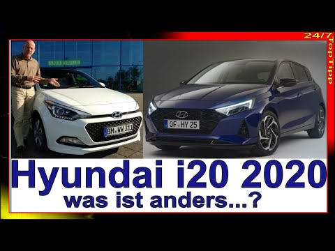 Hyundai i20 ✔ Ansichten Vergleich [ Optik außen und Innenraum ] Neues Modell - Kleinwagen - Review
