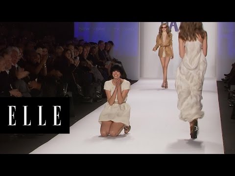 Watch How Gracefully These Models Fall | ELLE