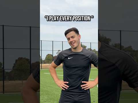 POV: You Play “Every Position” 😅