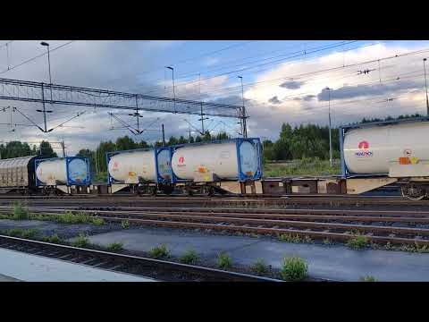 En kväll på Boden C med lite blandade tåg.