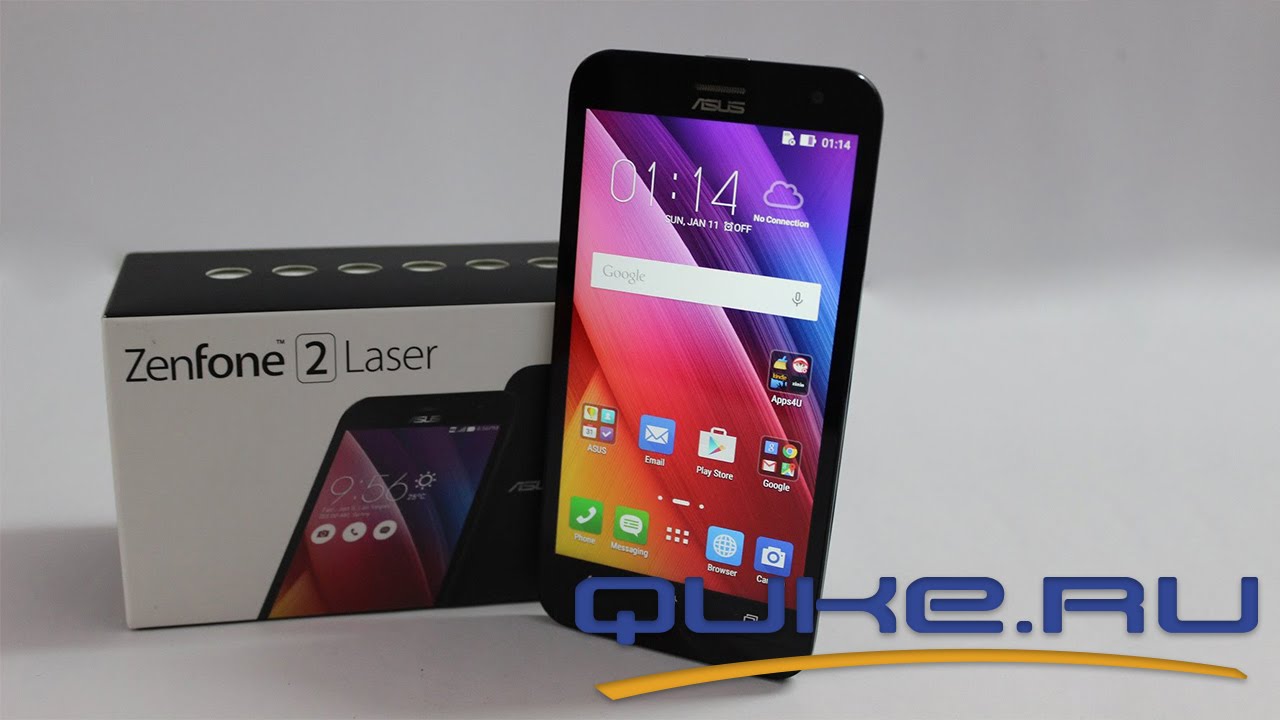 Смартфон Asus (ZE550KL) Zenfone 2 Laser 32Gb Black