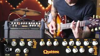 Video thumbnail for Quilter MicroPro Mach 2 "Rolling Stones" with a Paul Reed Smith by QuilterLabs