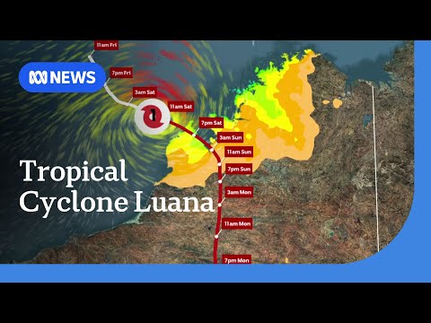 Tropical Cyclone Luana forms off WA’s Kimberley Coast | ABC NEWS