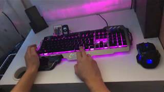 Meine neue Gaming - Tastatur ist angekommen! Normia Rita LED RGB |  Pack Opening - 4K -