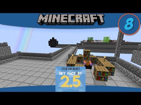 Minecraft Mods: Getting started with Draconic Evolution and Wither fight in SkyFactory 2.5 - E8