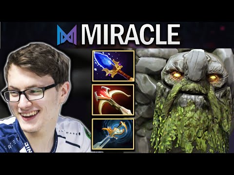 NIGMA.MIRACLE TINY WITH 25 KILLS - DOTA 2 7.29 GAMEPLAY