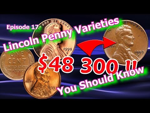 Lincoln Penny Varieties You Should Know Ep. 17 - 1953, 1998, 1959 and How Much They May Be Worth