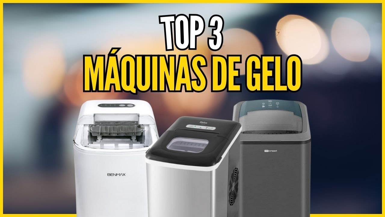 ✅ Top 3 Melhores Máquinas De Gelo - Qual a Melhor Máquina de Fazer Gelo de 2024? 🧊