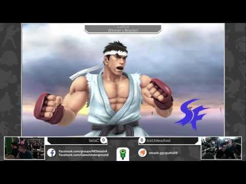 GUMS09 Singles (Winner's Bracket) - belaC (Ryu) vs IceUnleashed (Robin)