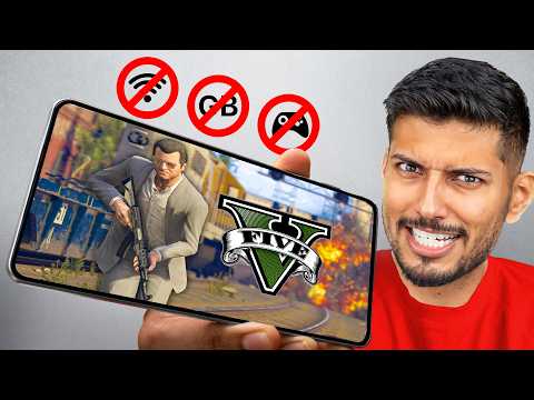 Play GTA 5 on Any ₹25,000 Phone ! *50 FPS*