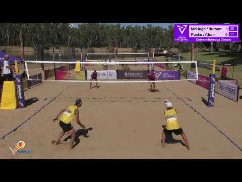 ABVT Cobram: Men's Elite - McHugh / Burnett v Pucko / Chen