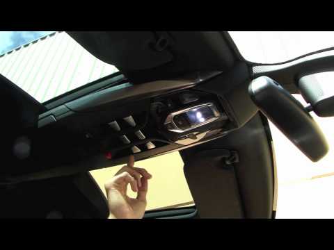 Citroën DS5. Techo solar «cockpit». Funcionamiento