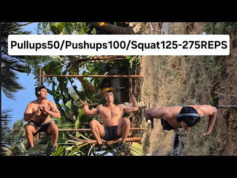 275 Reps | Natural Workout | Follow our channel for daily workout videos @sathish-Fitzone