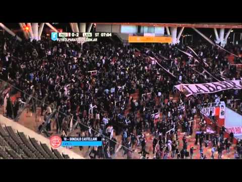 Gol de Castellani. Independiente 0 - Lanús 2. 8vos de final. Copa Argentina 2015. FPT