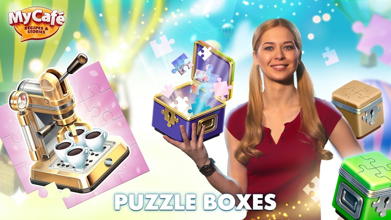 My Cafe Puzzle Boxes