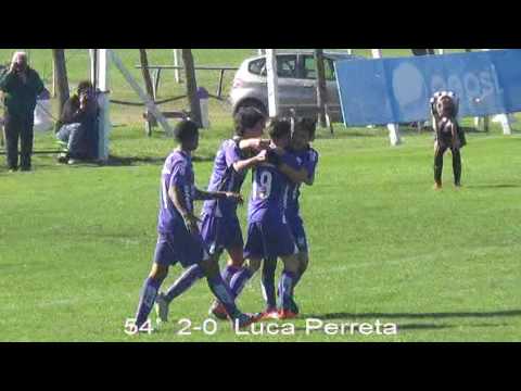 Sub 14 14° Fecha Torneo Apertura 2017 Defensor Sp 3 (L. Rodriguez, Perreta y Abreu) - Wanderers 0