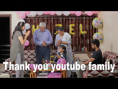 Hezu ka favourite cartoon cake | 3rd Birthday party home !