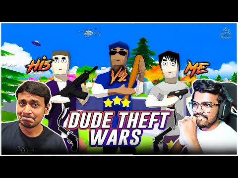 Hi5 vs Me 🔥| Dude Theft Wars | Multiplayer Challenge | Maddy Telugu Gamer
