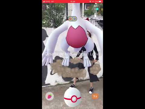 Capturando Lugia Shiny 100% - PokémonGO