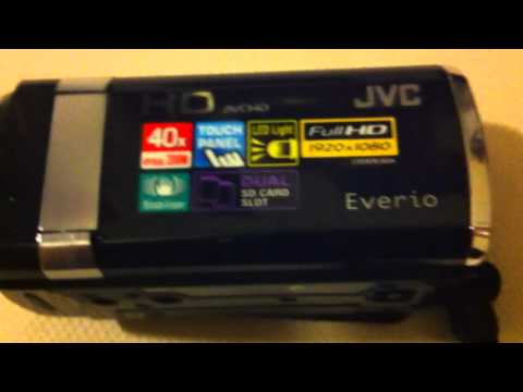 JVC HD Everio GZ-HM445 unboxing and test