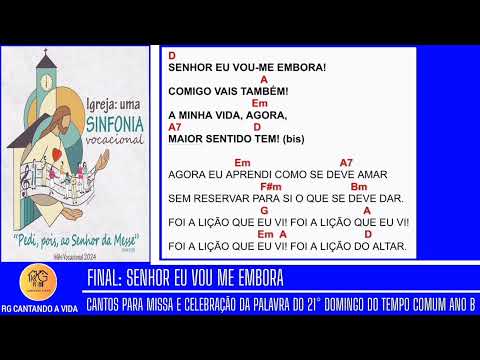 Senhor, Eu Vou Embora - Leandro Nepomuceno