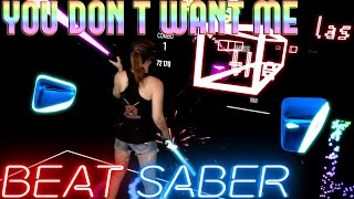 Beat Saber || You Don't Want Me - Crystal Skies Remix (Expert+) First Attempt || Mixed Reality