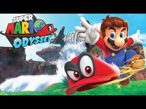 Super Mario Odyssey but I get Power Moons I missed first time playing