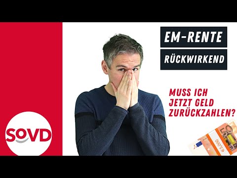 EM pension retroactively - do I have to pay back money now?