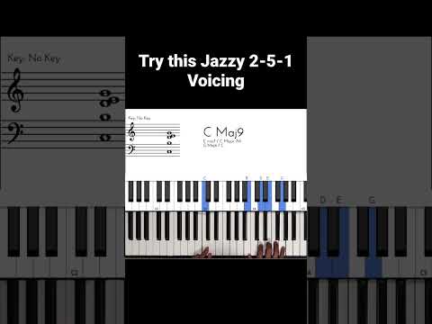 Try this Jazzy 2-5-1 Voicing!