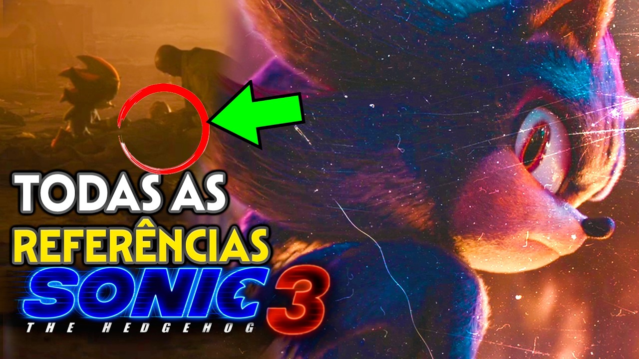 TODOS os 51 DETALHES que você PERDEU no TRAILER DO FILME DO SONIC 3