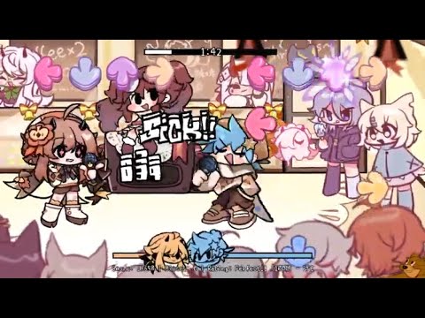 "Everything in this mod is adorable"[FNF/Vs Danke] Danke vs BF | Angelly