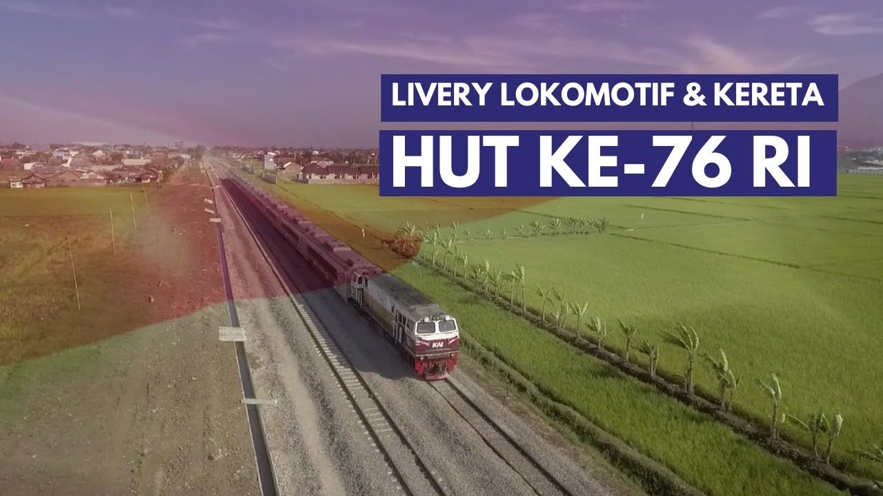 Livery Khusus HUT Ke-76 Kemerdekaan RI