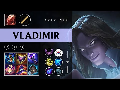 Vladimir Mid vs Ryze - KR Master Patch 25.22