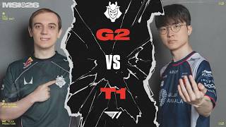 G2 vs T1, UN MATCH IMPORTANT POUR L'EUROPE ! (MSI 2026)