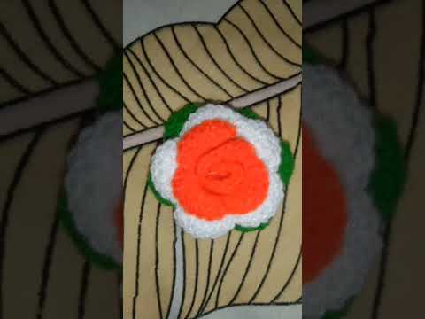 republic day special #tri Colour crochet rese #aie watan watan mere Abad rahe tu #vande matram